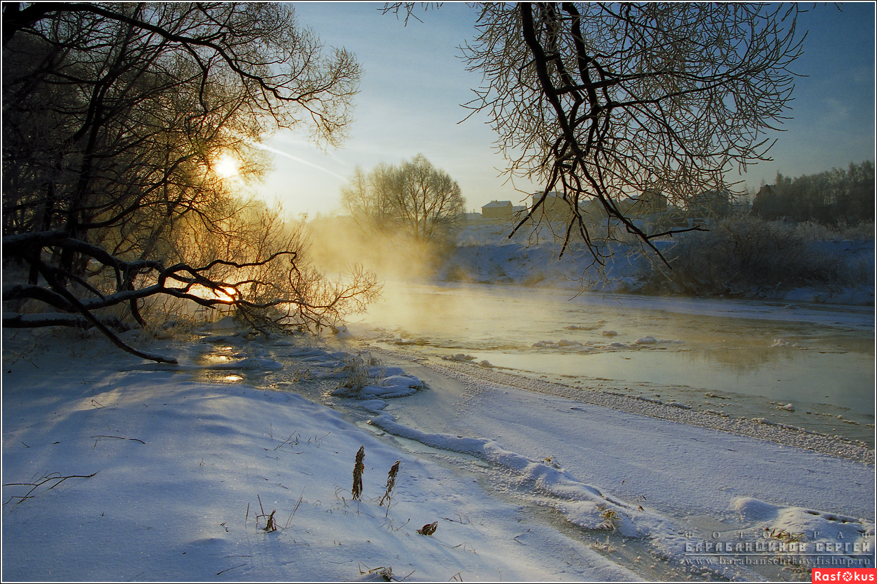 Пейзаж. О зиме... О реке...